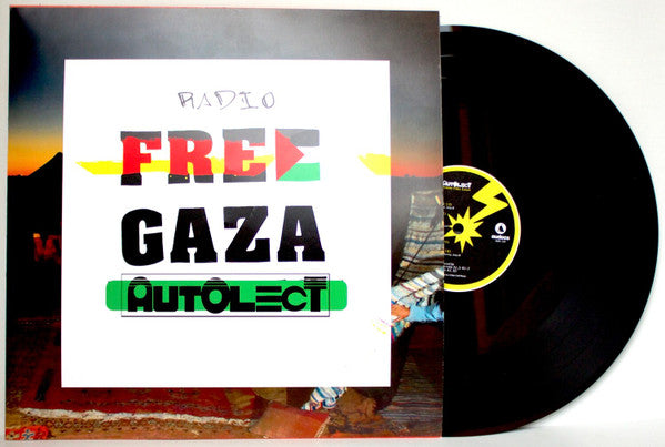 Autolect : Radio Free Gaza (12", Album + CDr, Album)
