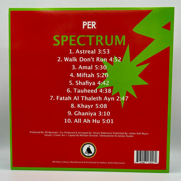 Bil Basmala, PER Music Library : Spectrum (LP)