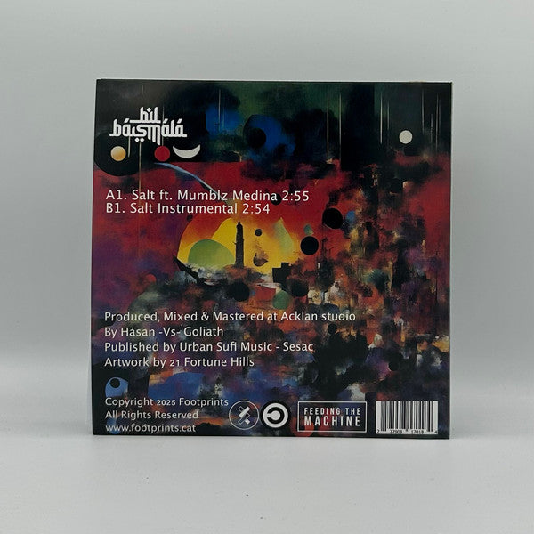 Bil Basmala : Salt (7", Single, Ltd, KUN)