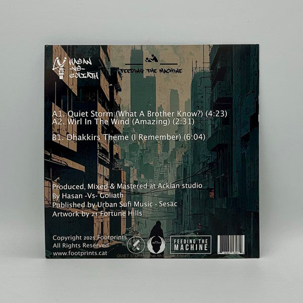 Basmala* : Quiet Storm -What A Brother Know?- (7", Single, Ltd, KUN)