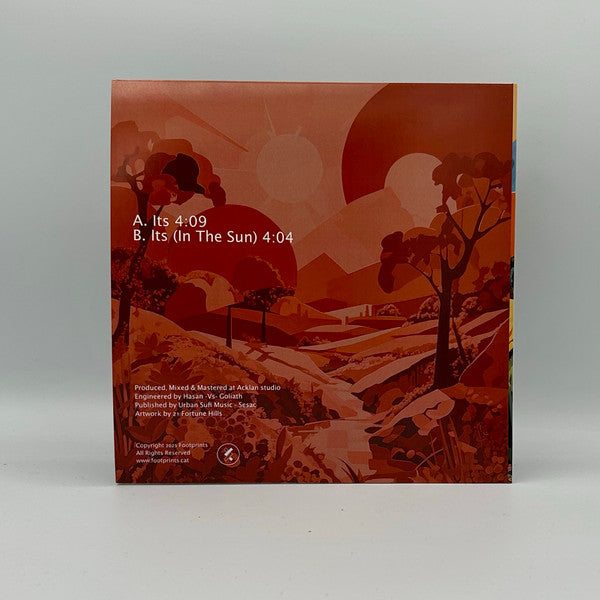 Acklan : ITS (7", Single, Ltd, KUN)