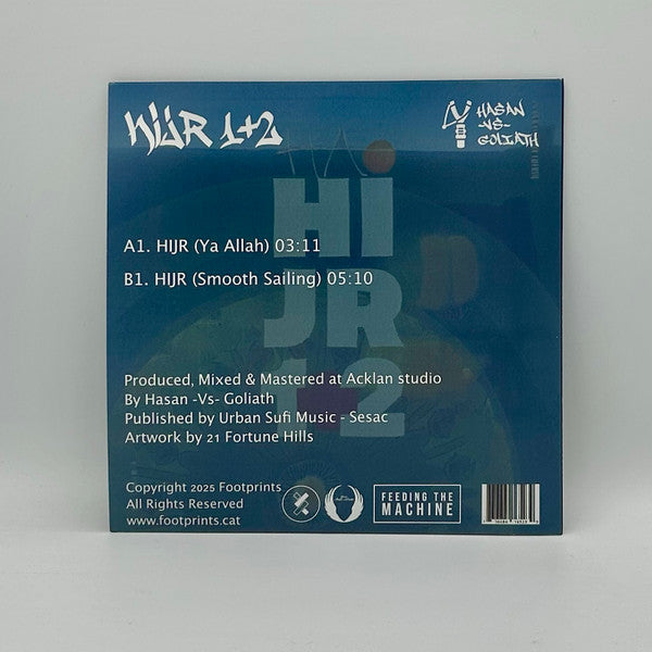HA* : HIJR 1+2 (7", Single, Ltd, KUN)