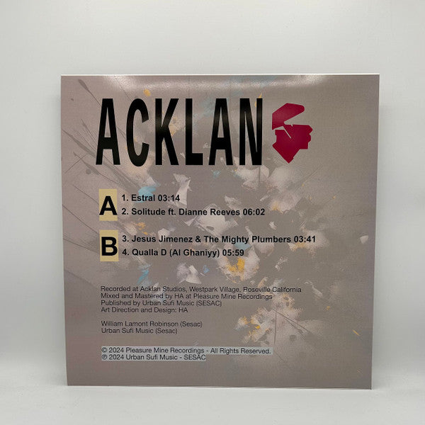 Acklan : Zephyr 76 (10", Ltd)