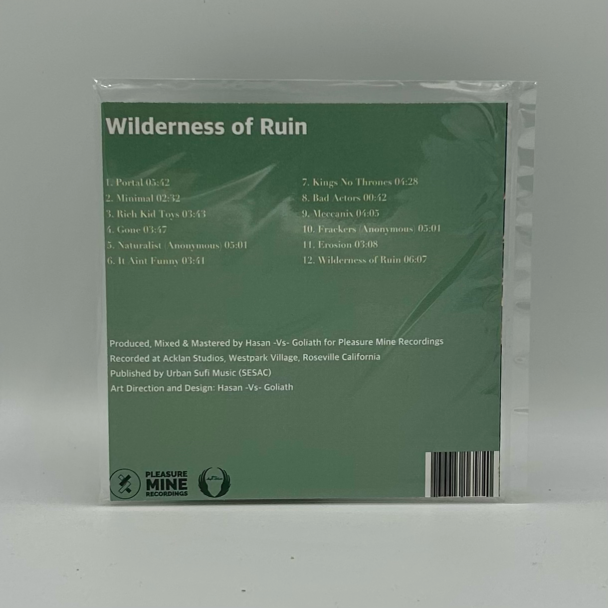 Hasan Vs Goliath - Wilderness Of Ruin (CD)