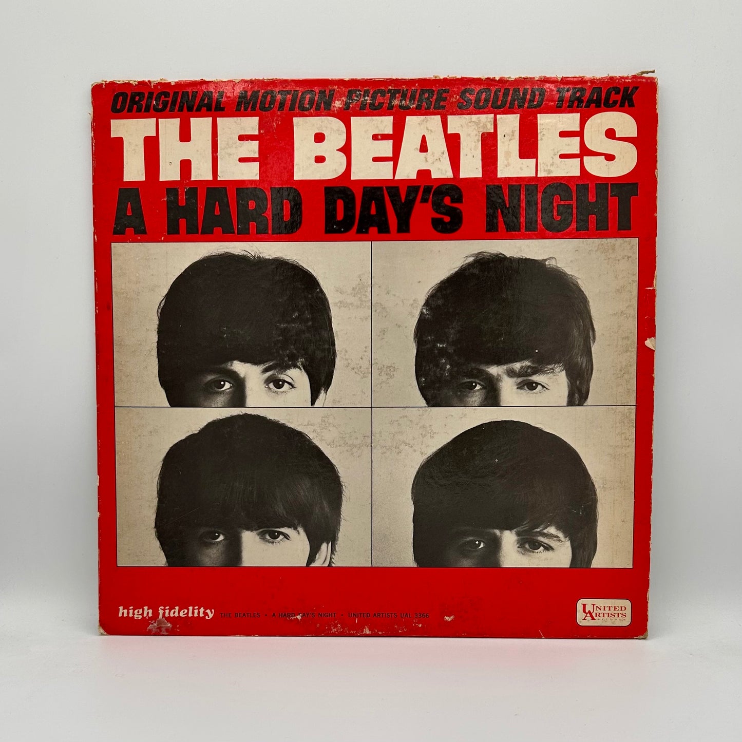 The Beatles - A Hard Day's Night (Original Motion Picture Sound Track) (LP, Album, Mono)