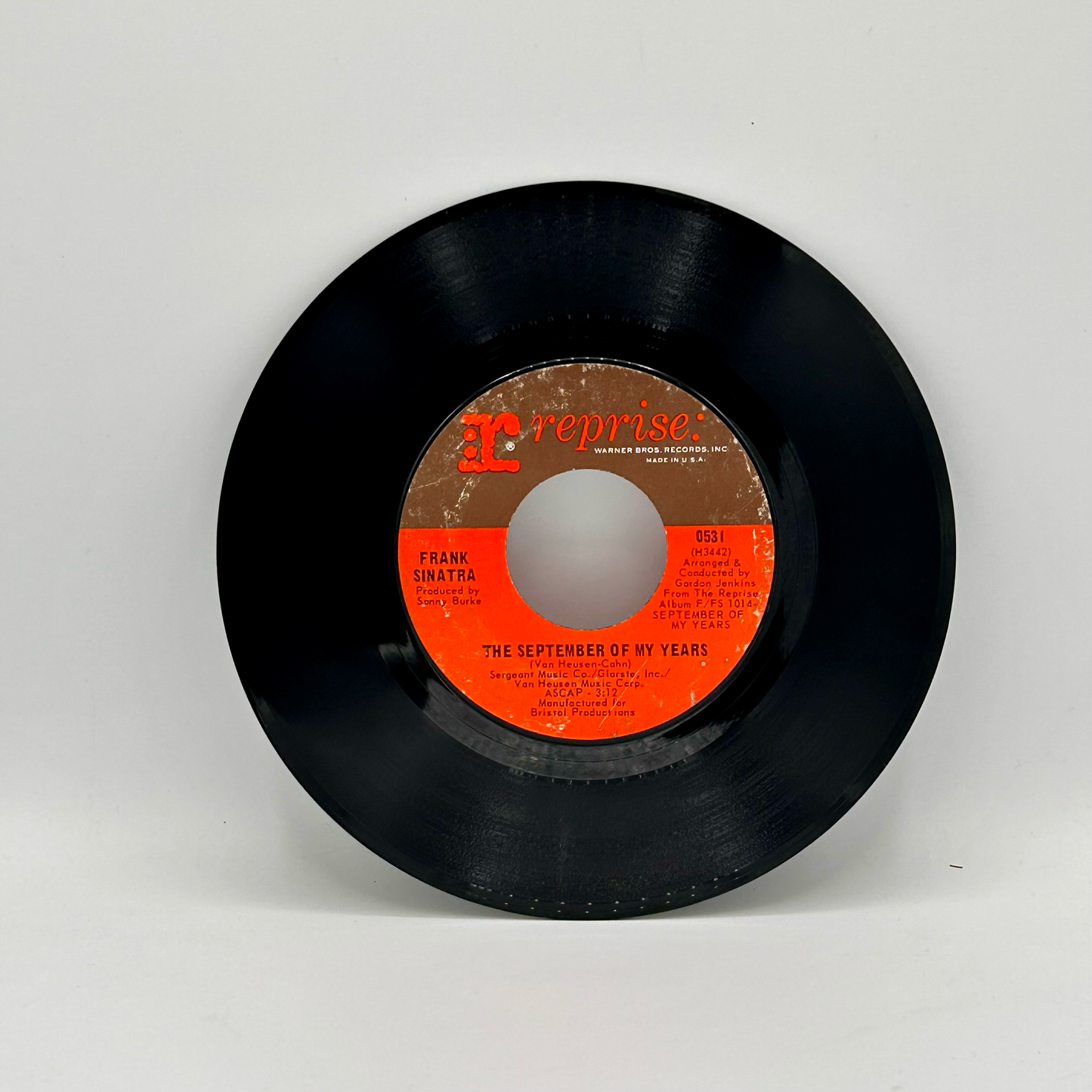 Frank Sinatra - That's Life / The September Of My Years (7", Single)