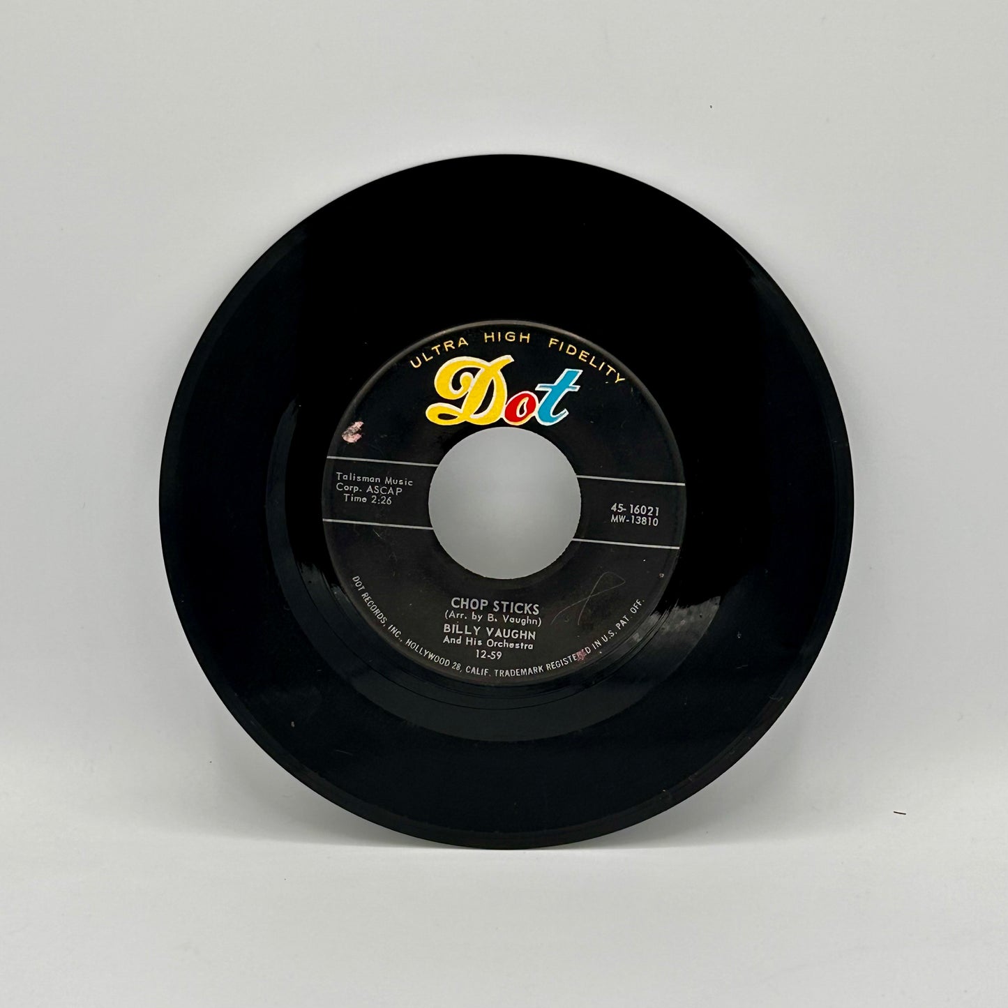 Billy Vaughn And His Orchestra - Chop Sticks / You're The Only Star (In My Blue Heaven) (7", Ind)