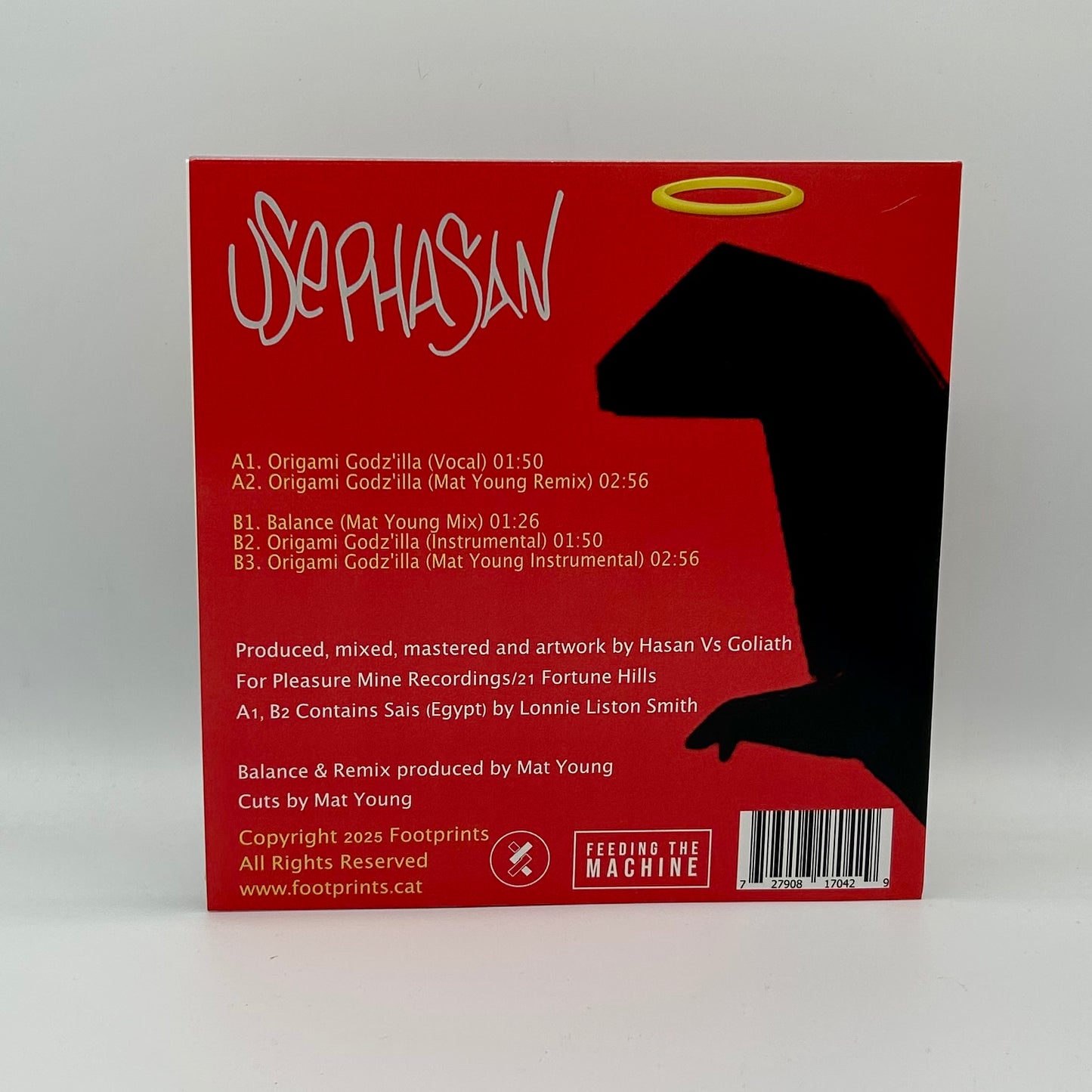 Usephasan - Origami Godz'illa (7")