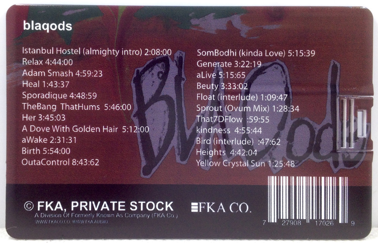 Basmala - Blaqods (USB-A)