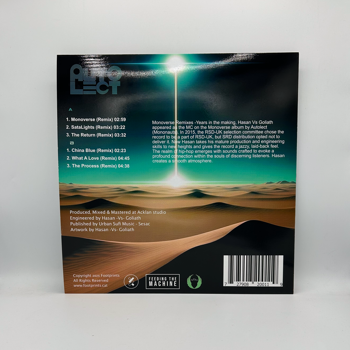 Autolect - Monoverse Remixes (Vinyl) [L.E. Picture Disc]